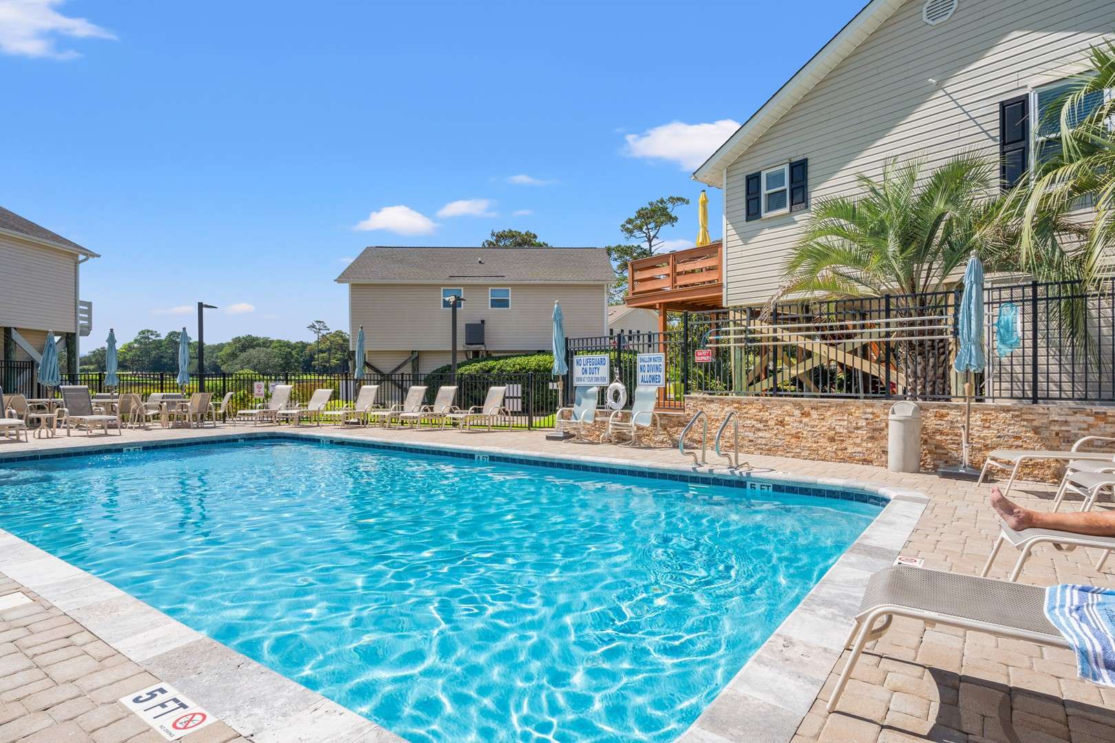 myrtle beach rental with pool